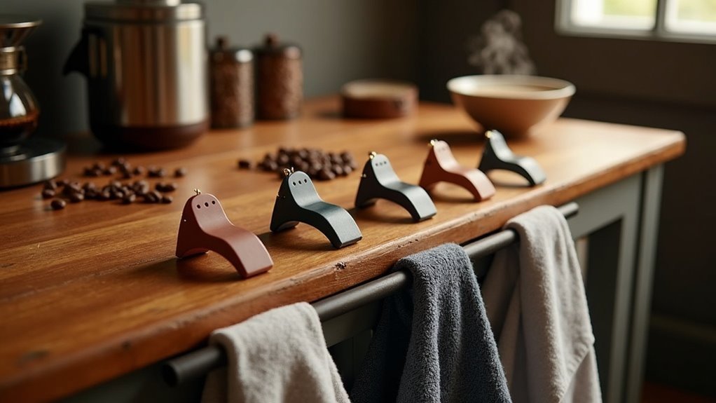 barista towel clips selection