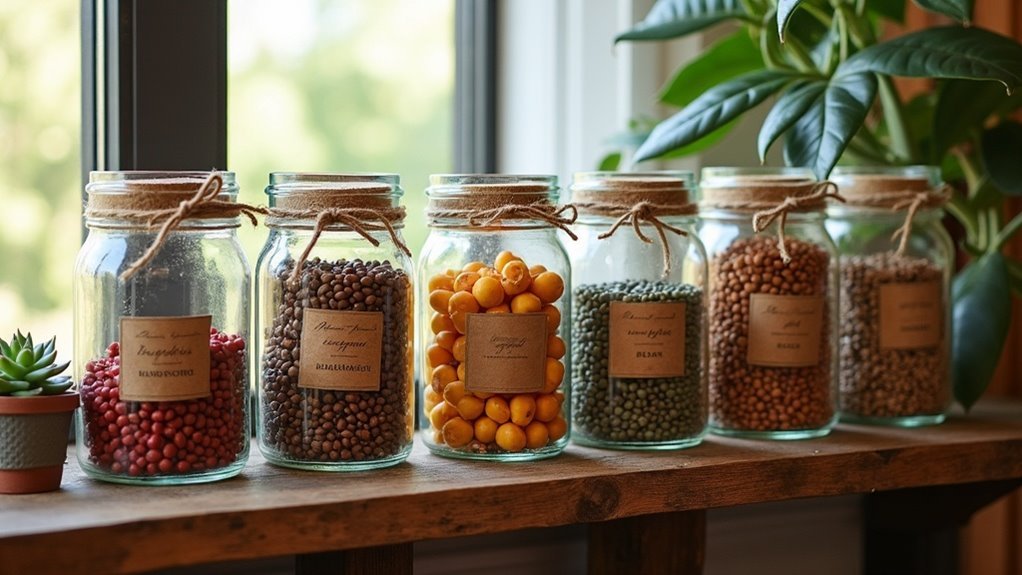 bean jar decor ideas