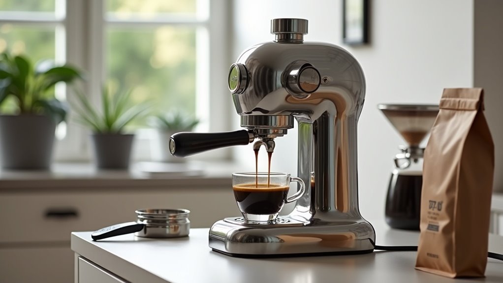 cafelat robot brewing process