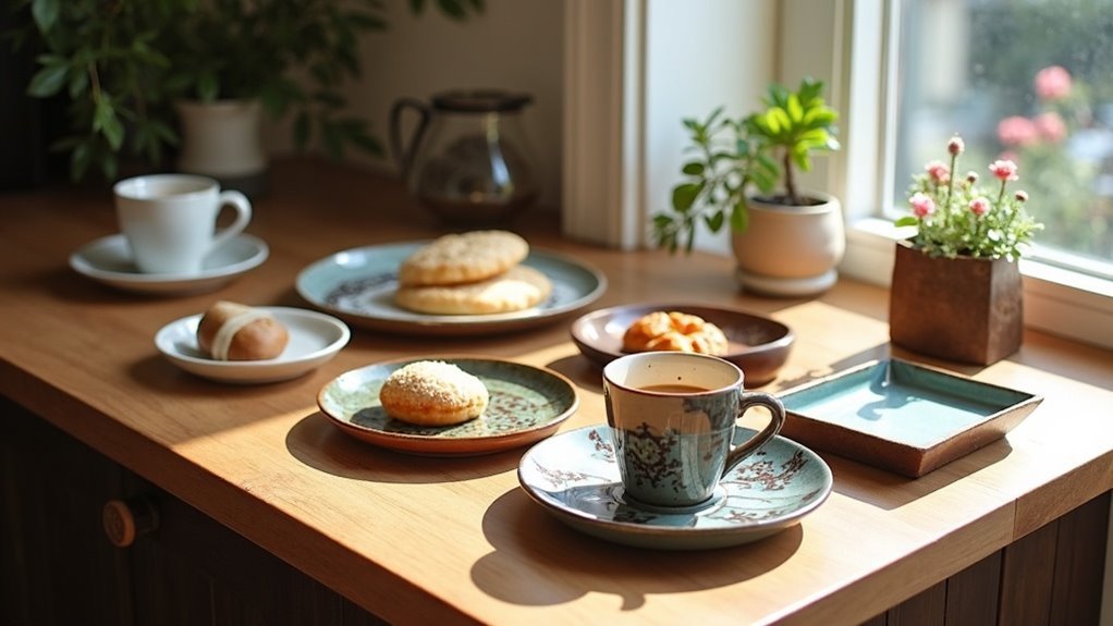 coffee counter tip trays