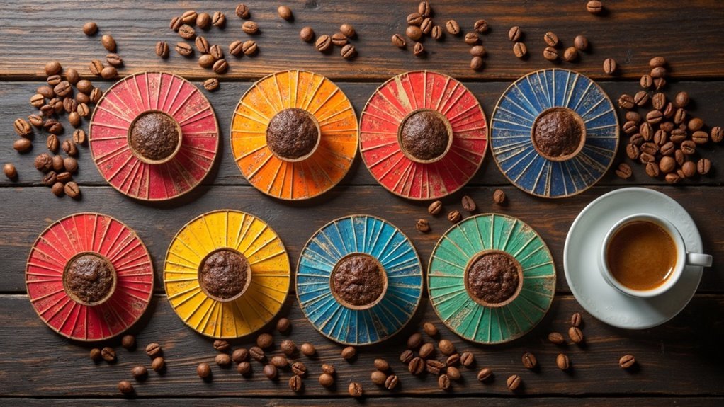 coffee flavor note wheels
