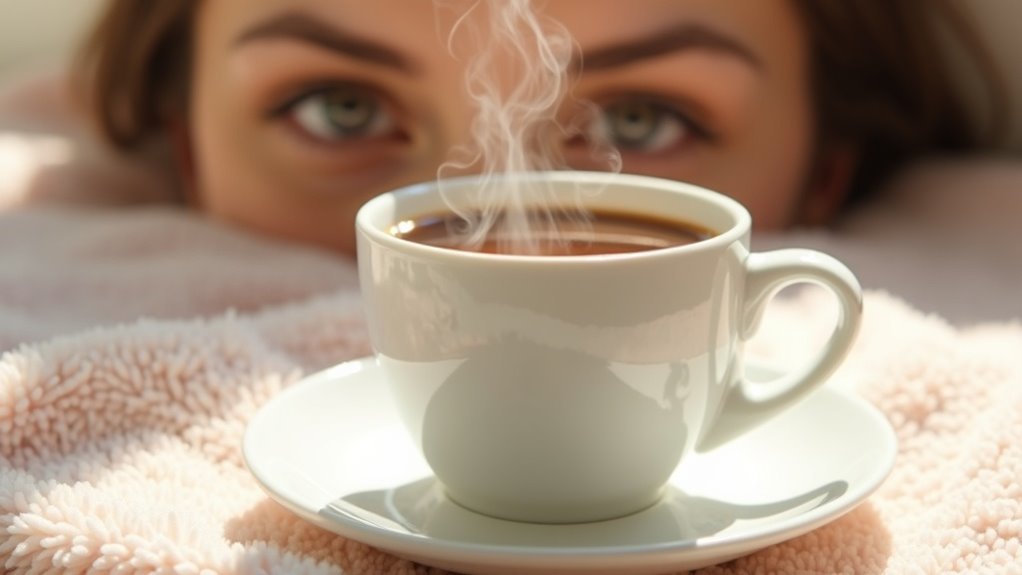 coffee may reduce puffiness