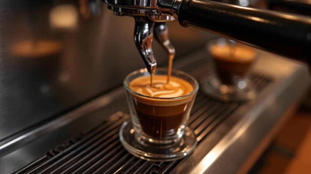 espresso machine preheat process