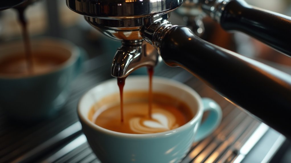 manual espresso brewing technique