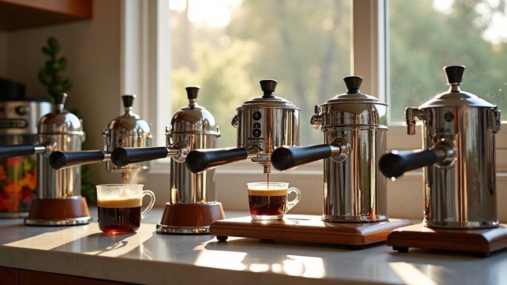 manual espresso makers comparison