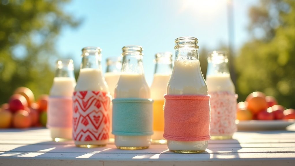 milk jug cooling sleeves