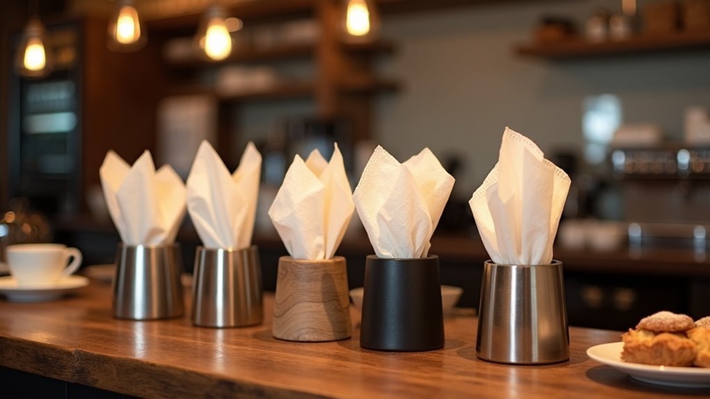 napkin dispensers for coffee