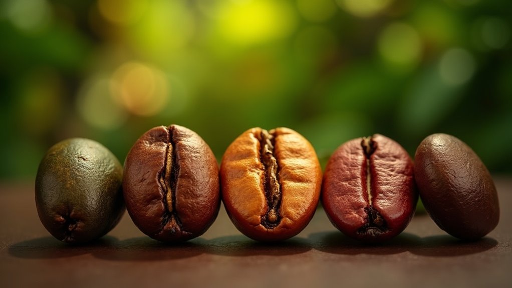 natural process coffee beans