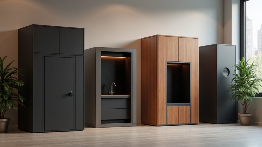 quieter workspace grinder enclosures