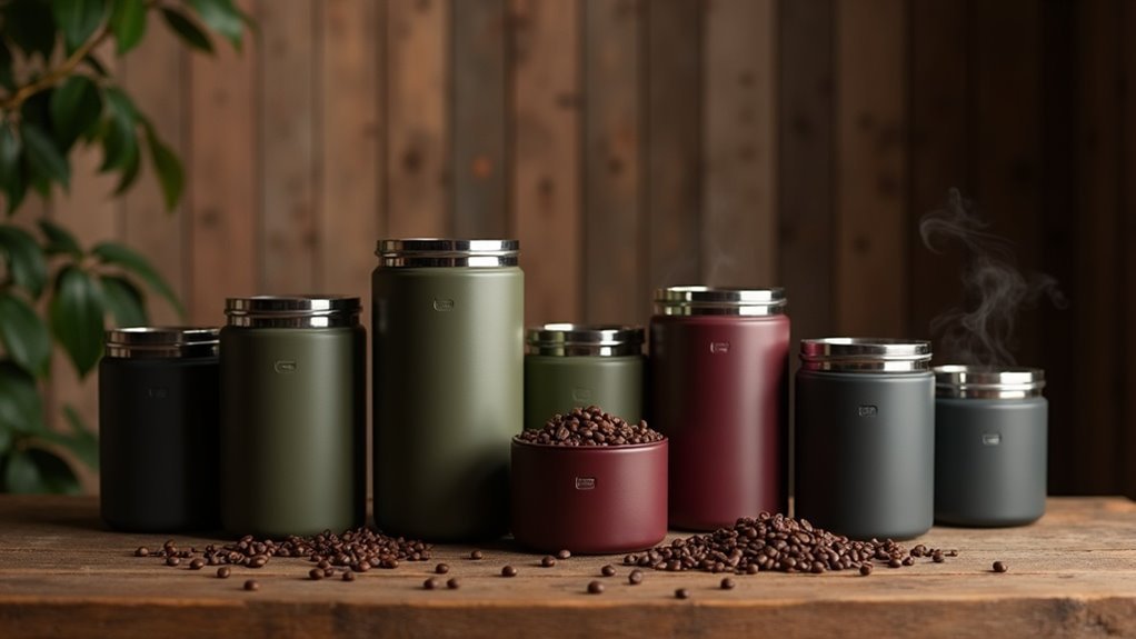 silo canisters for coffee