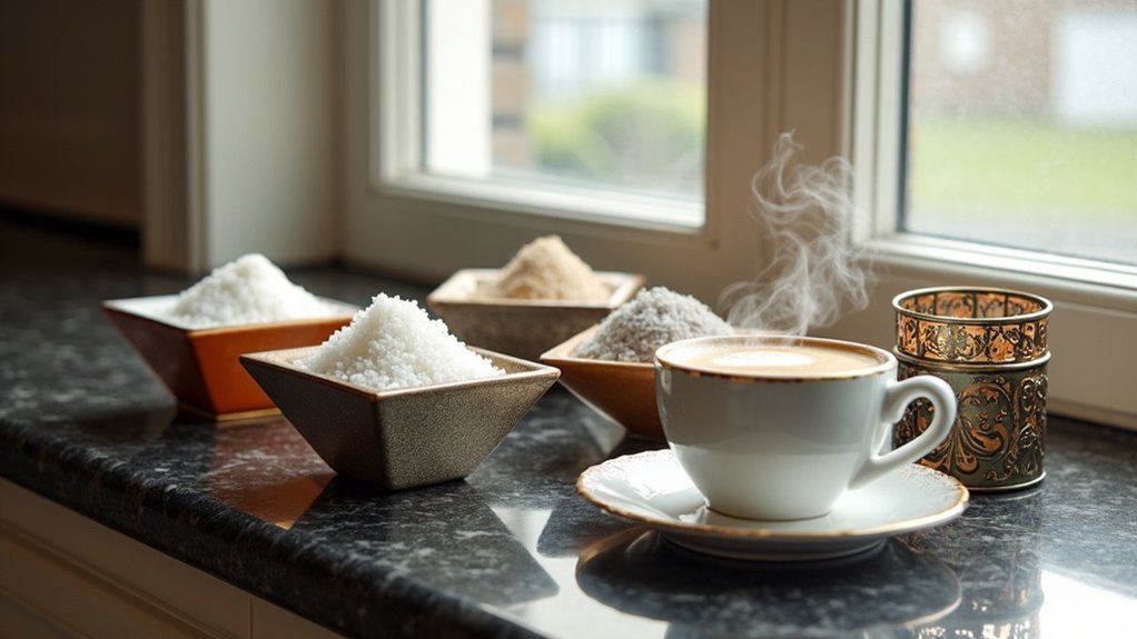 stylish coffee station organization