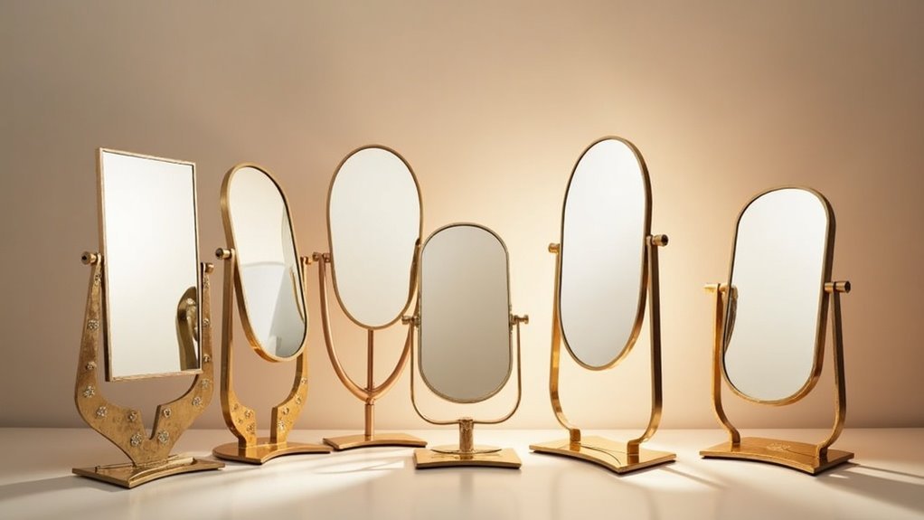 stylish mirror stands collection