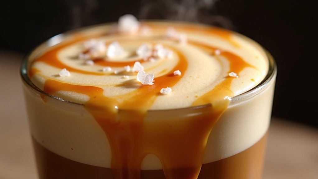 sweet creamy coffee topping