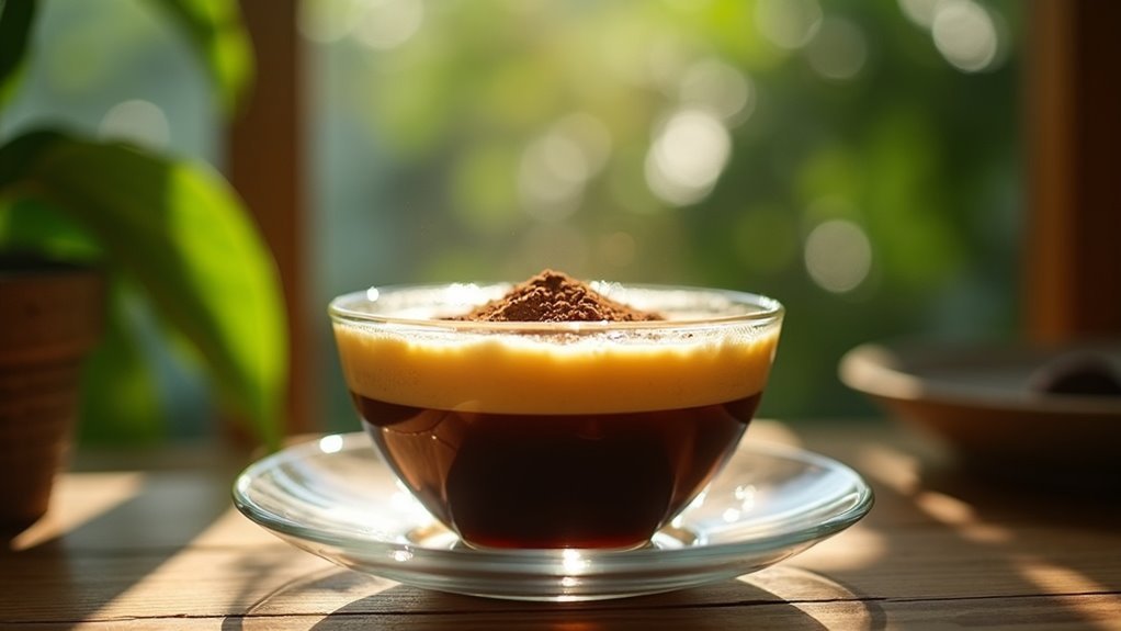 vietnamese egg coffee drink